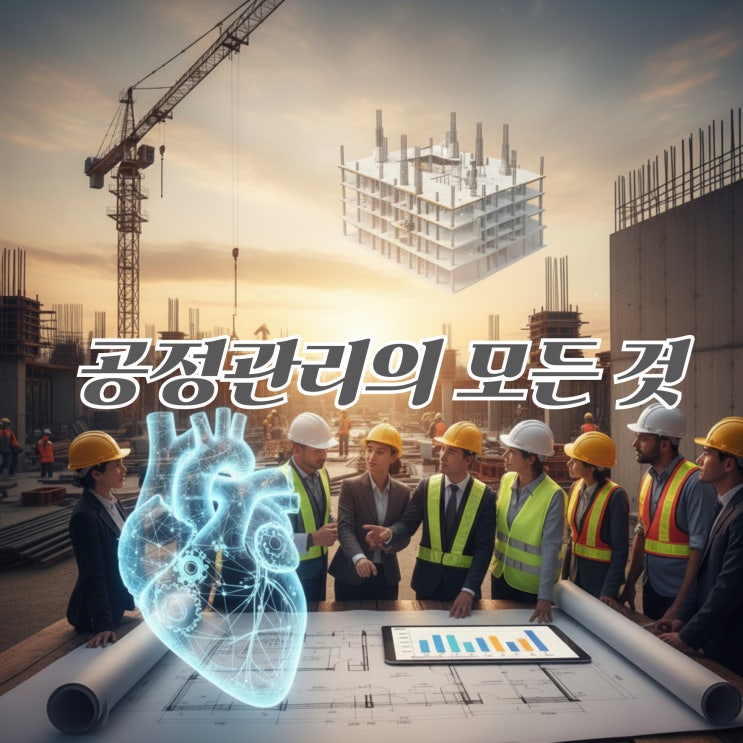  건축 현장은 시간 싸움이다 ️ 공정관리의 모든 것