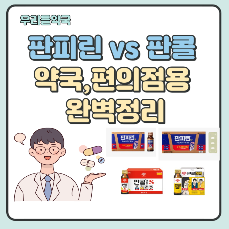 [원주우리들약국] 판피린 vs 판콜 전격비교 / 약국용vs 편의점용 차이점