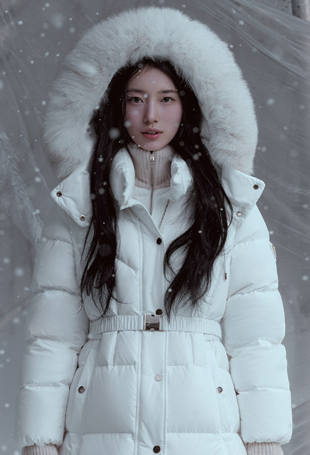 여자 패딩 추천! 수지 게스 화보로 보는 롱패딩 아우터 패션