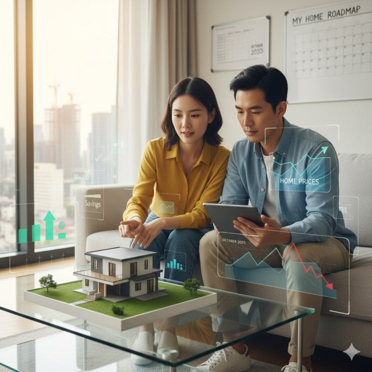  [급락주의] 2025년 하반기, 드디어 내 집 마련 기회가 온다면? 초보를 위한 핵심 3단계 전략