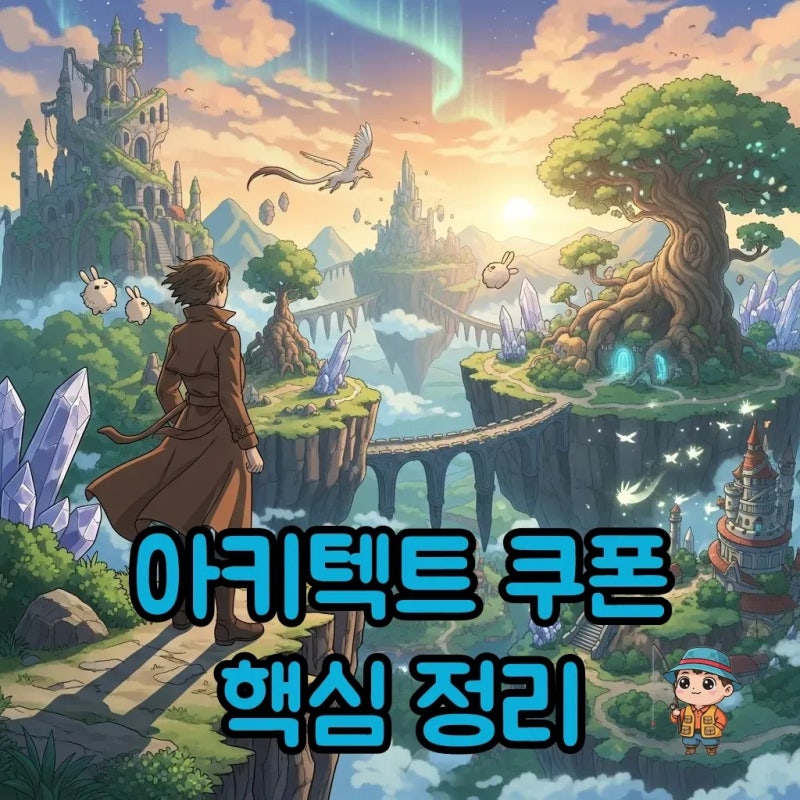 아키텍트 쿠폰 가이드: 출시 이벤트와 직업 추천까지!