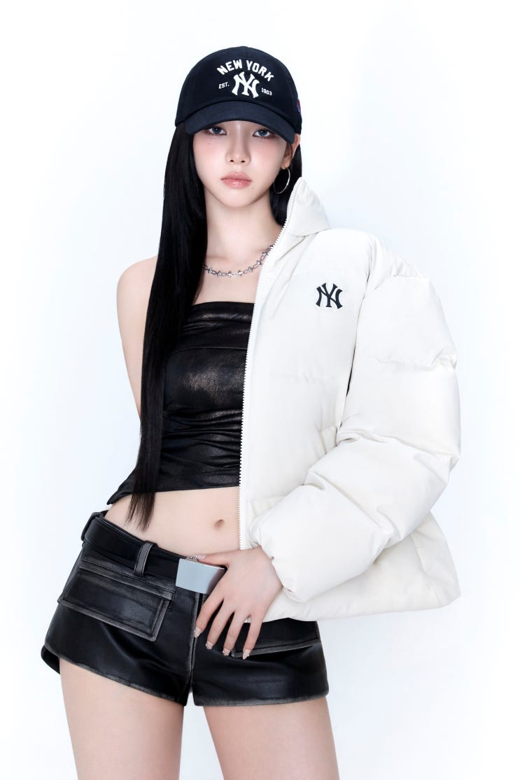  MLB, 'KARINA, Curve the Winter' 캠페인 화보 공개