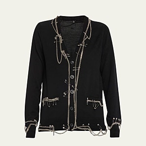 [리뷰]알써틴 체인 장식 가디건 / R13 chain embellished cardigan