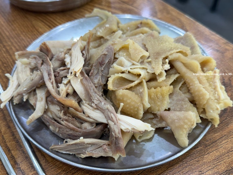  마포 로컬 맛집 내돈내산 아침 식사 가능 마포닭곰탕 본점 메뉴 추천 껍질 존맛