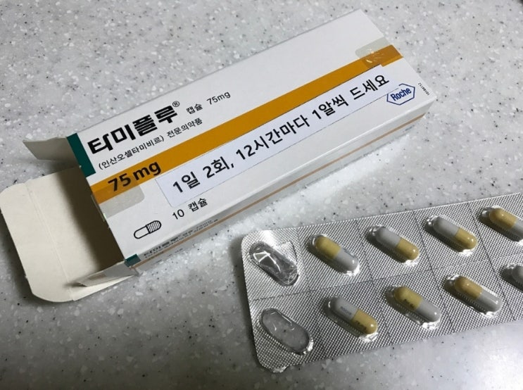  독감 치료제 타미플루 테라플루 혼동하지말자!