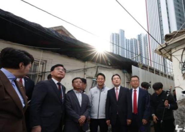 <b>장동혁</b> 국민의힘 대표, 오세훈 서울시장,  서울 노원구 상계5... 