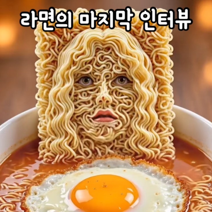   라면의 마지막 인터뷰