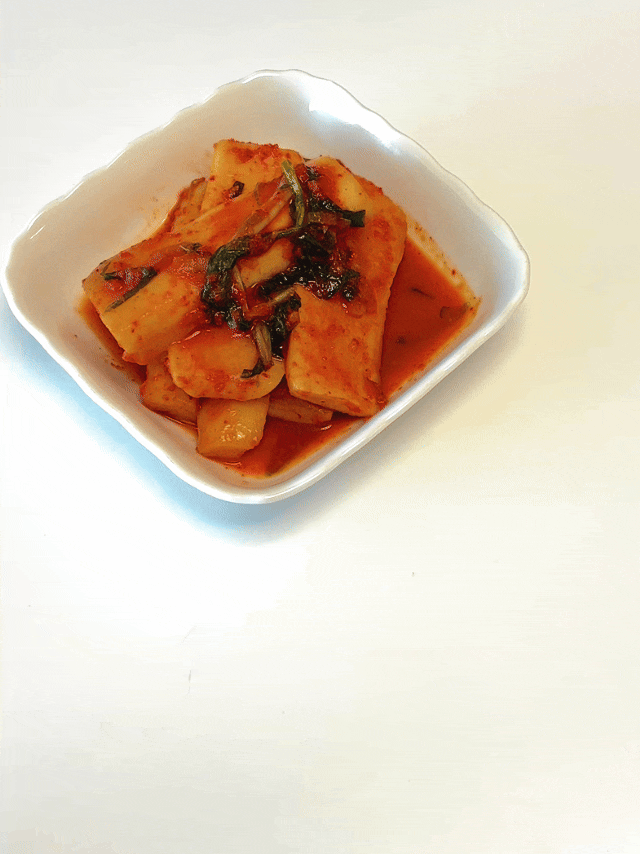 피코크 조선호텔 총각김치