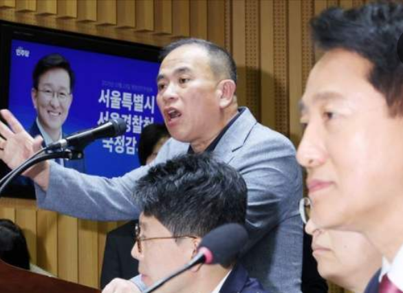 <b>오세훈 명태균</b> 특검 <b>조사</b>실 된 국감장, <b>대질조사</b> 전초전