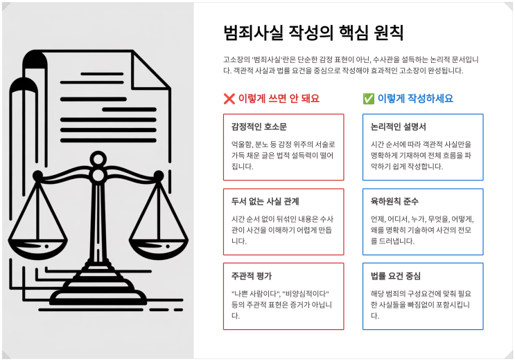  인천검단변호사 정동욱 변호사, "수사관을 설득하는 '범죄사실' 작성의 모든 것"… 고소장 잘 쓰는 법 (2편)