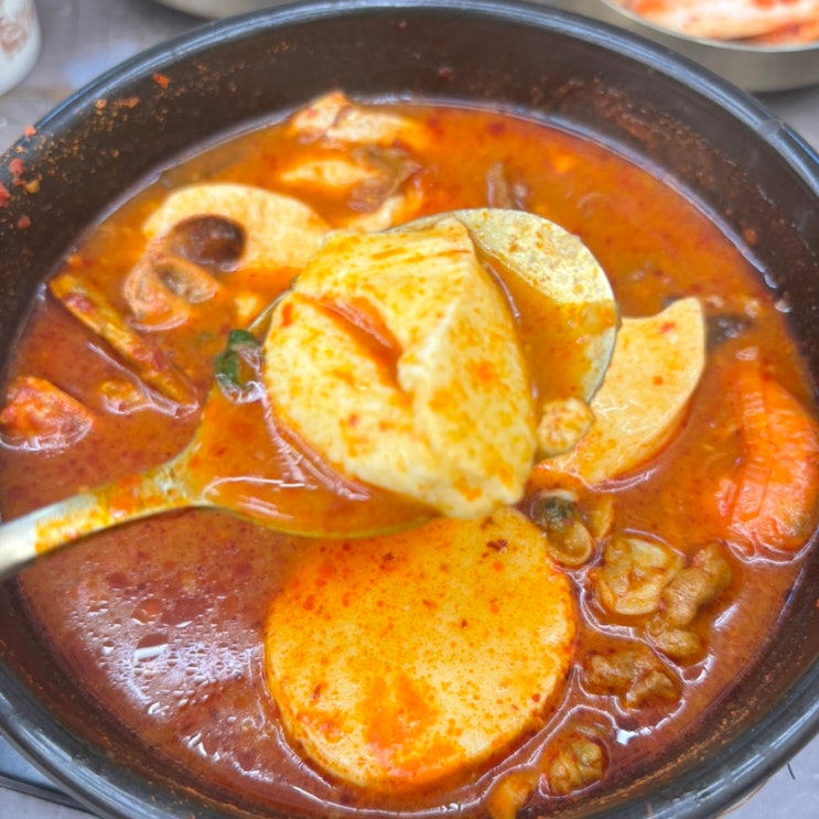  창원 중동 한식집 24시 신상 순두부집 완뚝순두부 웨이팅 정보
