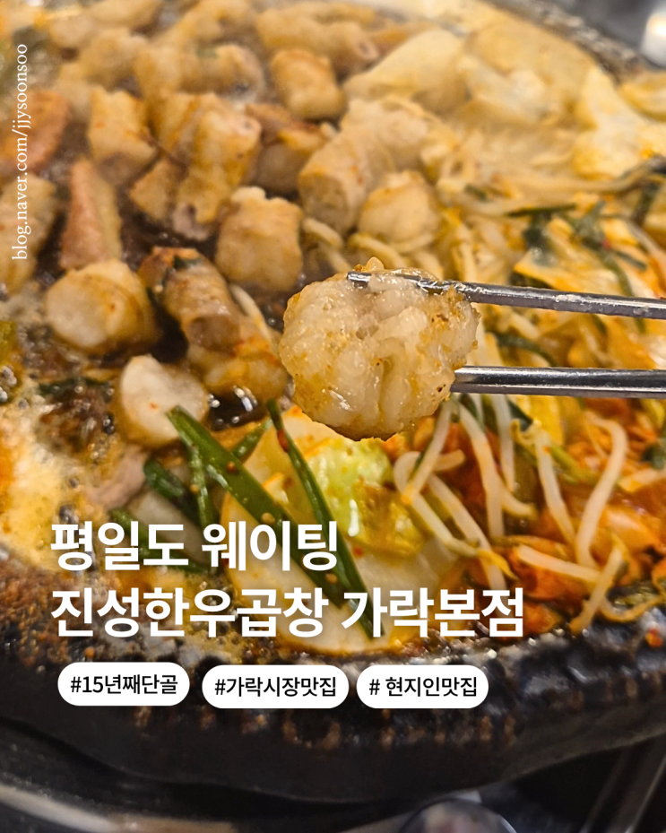  가락동 소곱창 맛집 현지인 추천 줄서먹는 진성한우곱창 가락본점