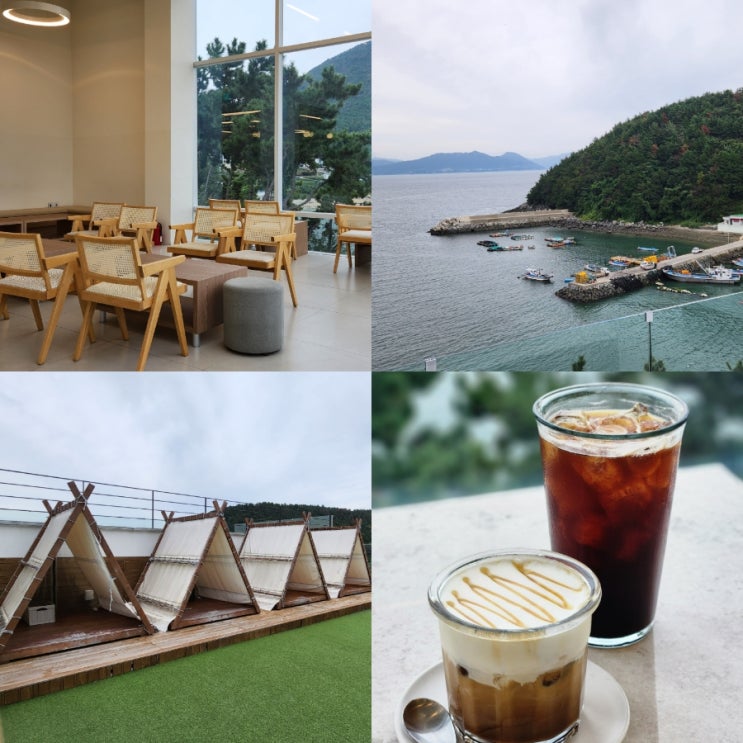  여수 돌산 바다뷰 카페 전망이 멋진 대형카페 돌산바다카페 내돈내산