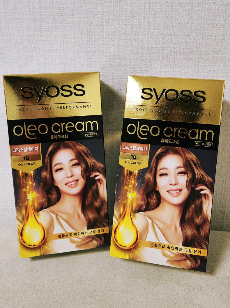 한고은염색약 크리스탈베이지 염색성공 후기