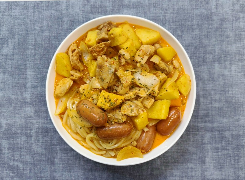 두찜 스타일 로제찜닭 만들기 매콤 꾸덕꾸덕한 로제 소스 레시피