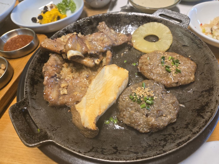  [전남 담양] 애견동반 가능한 20년 전통 떡갈비 맛집 추천 <담양애꽃>