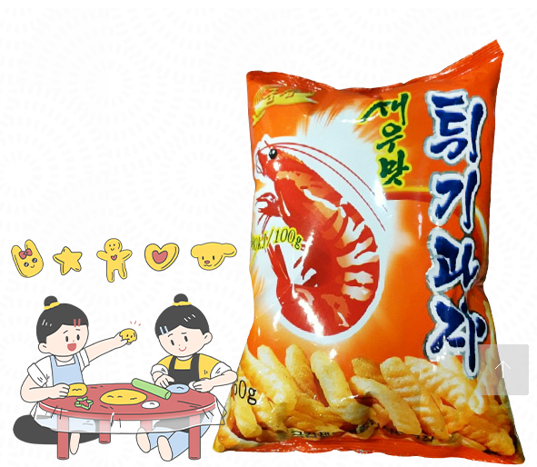  “북한에도 새우깡이 있다? 금컵 새우맛 튀기과자 실물 리뷰!”
