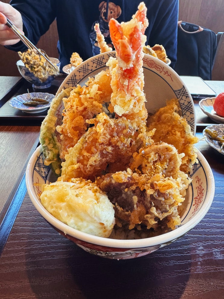  인천 아라역 맛집 점심, 쇼쿠지 검단신도시점 텐동 솔직히 이 세상 바삭함이 아닙니다