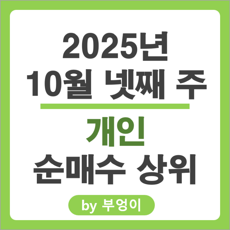 개인 순매수 주식 두산에너빌리티 현대자동차 한국금융지주 삼양식품 주가