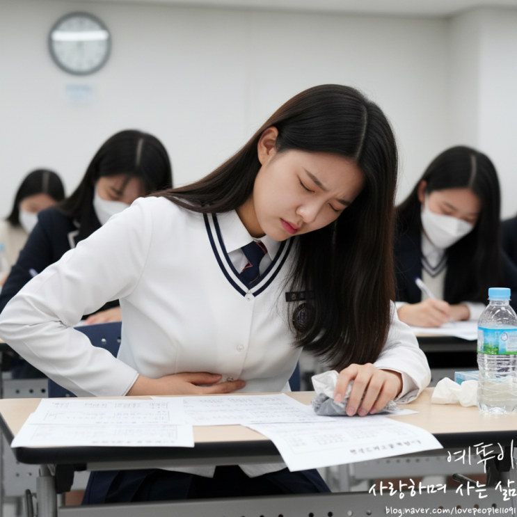  수능 날 최상의 컨디션 유지 위해 수험생 생리통 산부인과 진료와 처방으로 관리와 대비해야 합니다
