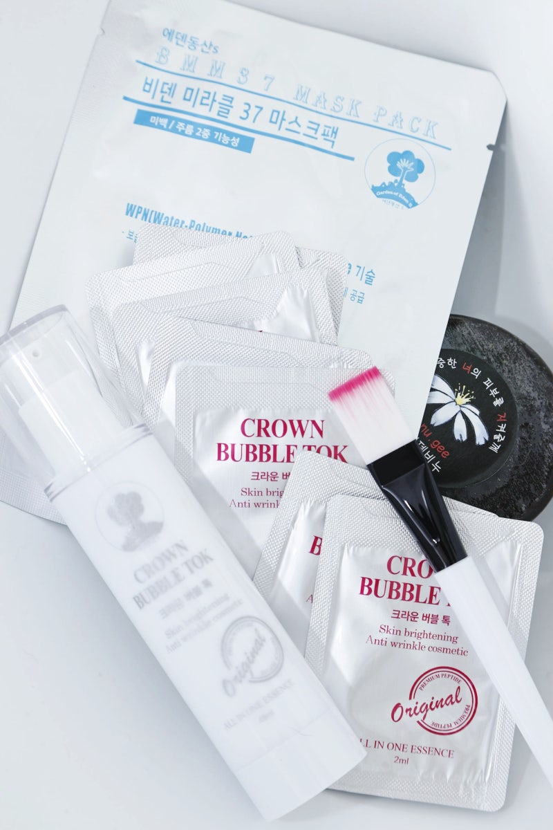 30분만에 얼굴주름, 목주름 미백 관리, 크라운 버블톡으로 푸드디렉터가 검증한 1DAY 홈케어 루틴 : 네이버 블로그, image size:800x1200