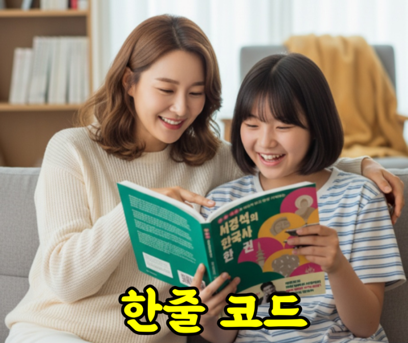 서경석의 한국사 한 권 아이가 직접 읽은 솔직 후기