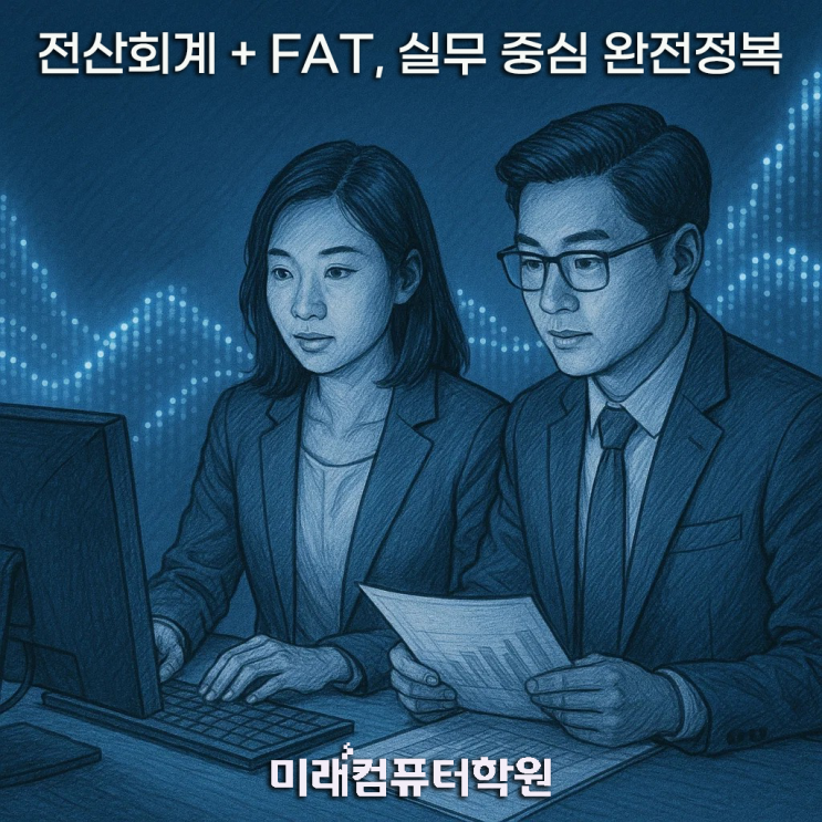  [부산국비지원] 전산회계1급·FAT1급 자격증 한 번에! 실무까지 완벽 정복-회계학원