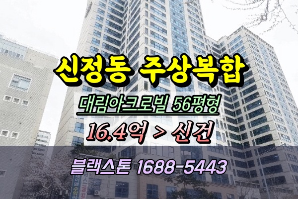  양천구 주상복합아파트 경매 신정동 대림아크로빌 56평형