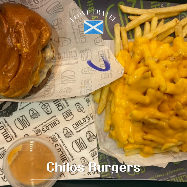  영국 에든버러 [Chilos Burgers] 스코틀랜드에서만 먹을 수 있는 수제 버거 맛집 ! 메뉴 추천까지 총정리