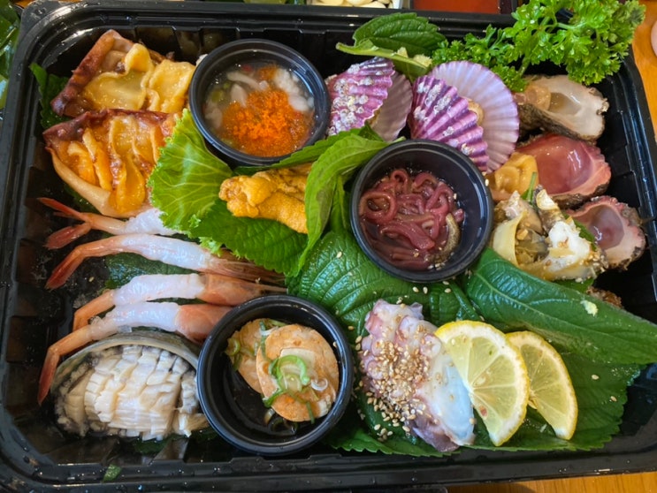  마케집 서울시청점 _ 신선한 해산물 가득 맛집(배달)
