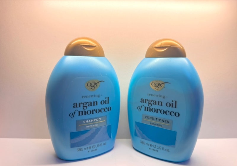 OGX 모로코 아르간오일 샴푸, 고급 살롱 부럽지 않은 윤기 머릿결 관리템!