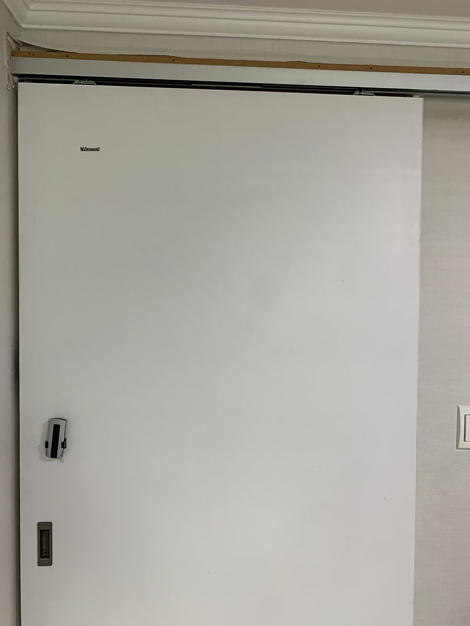 미닫이문 수리 문 처짐 고장 해결 방법 (인천 슬라이딩 도어)