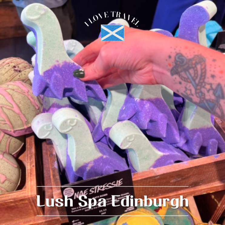  영국 에든버러 [Lush Spa Edinburgh] 웨이벌리 역 근처 러쉬 방문 및 50% 할인받는 방법 공유, 쇼핑 후기 !