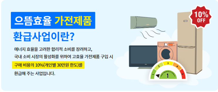  으뜸효율환급사업 잔여예산+30만원 넘게 받는 방법