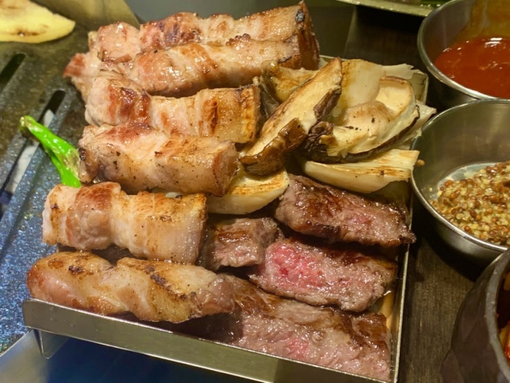  [사당맛집] 채끝 한우 삼겹살 오겹살 사당 육밀도 솔직 후기 (주차정보)
