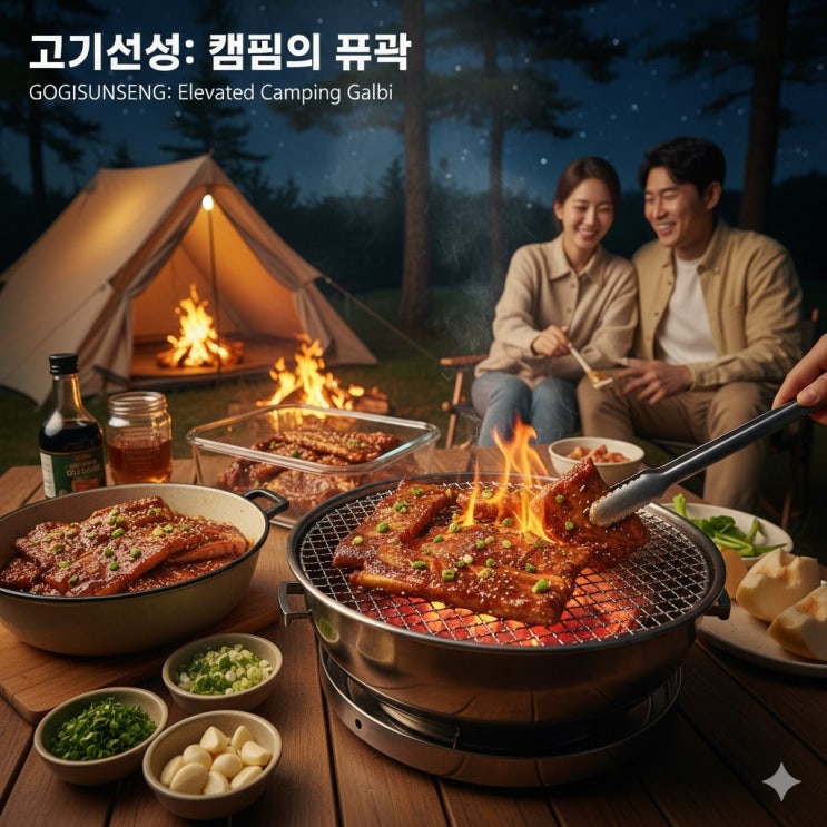  “이 양념이면 끝! 캠핑용 LA갈비 마늘간장 레시피 대공개”