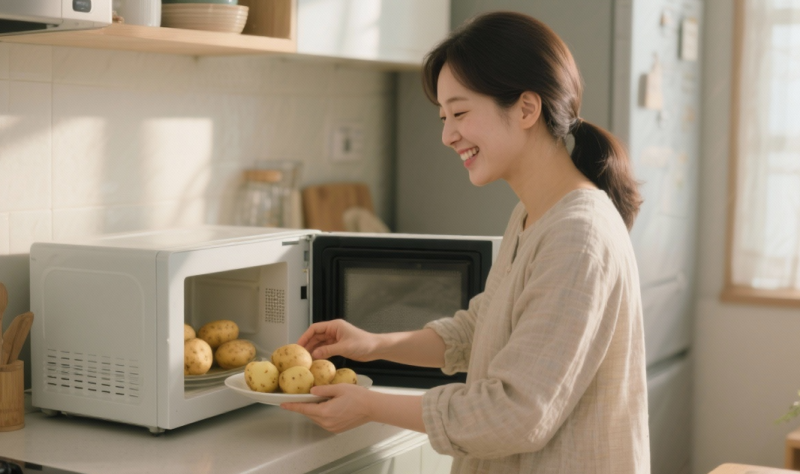 전자렌지 감자삶기 식감 조절하는 꿀팁