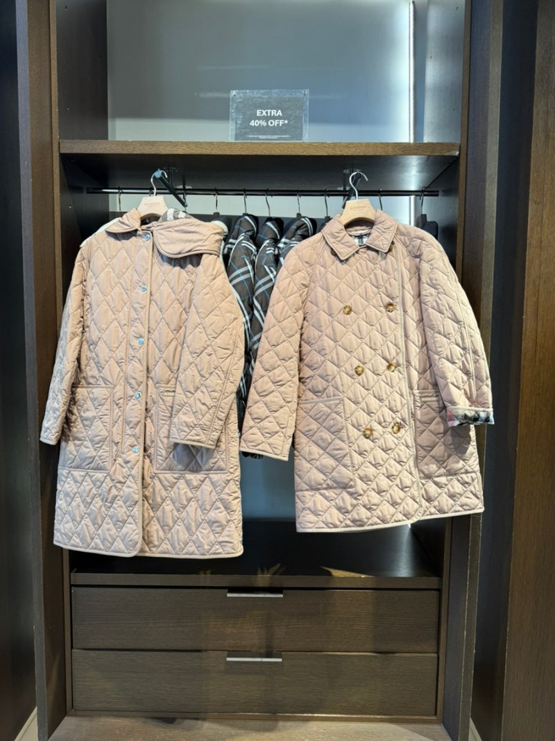 핫딜 버버리 여성 롱 퀼팅자켓 2종 ❤️ burberry parkgate tything