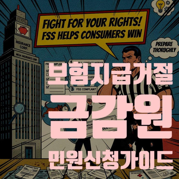  보험금 지급 거절? 당황하지 말고 ‘금융감독원’ 민원으로 해결!