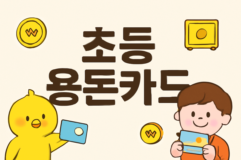 "어떤 카드가 좋을까?초등 용돈카드 완벽 비교"