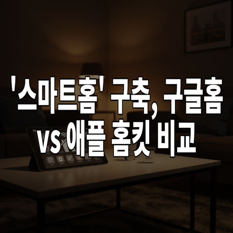  '스마트홈' 구축, 구글홈 vs 애플 홈킷 비교