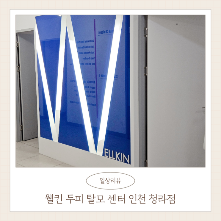 청라 두피관리 인천 두피케어 웰킨 두피 탈모 센터