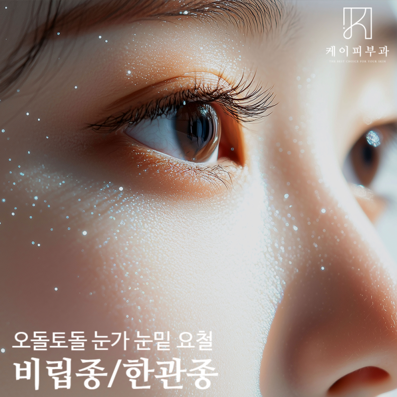 부산 눈밑 요철 한관종 비립종 제거_CO2레이저+아그네스 효과