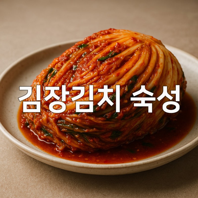 김장김치 숙성 보관법에 따라 맛이 달라진다!