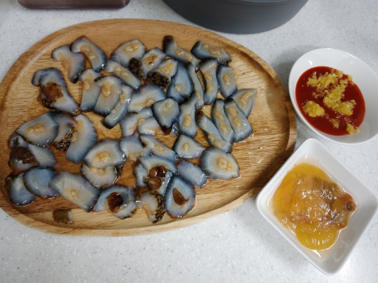  제철해산물 해삼 집에서 맛있게 즐기기