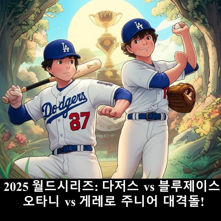 다저스 vs 블루제이스, <b>오타니</b> vs <b>게레로 주니어</b> 대격돌!