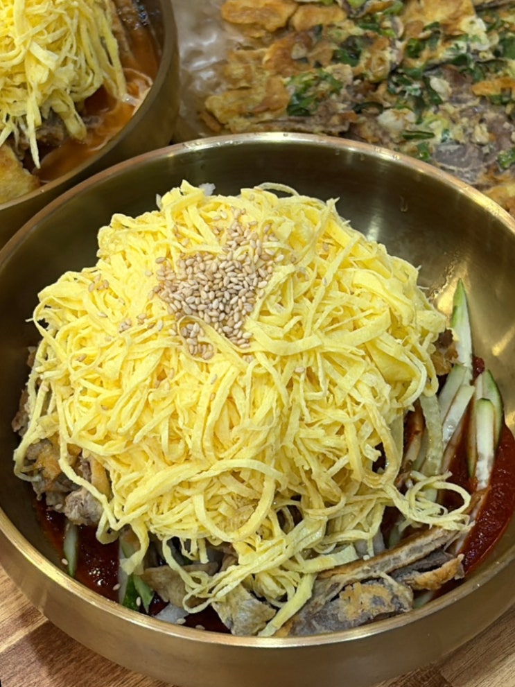  대전냉면맛집 냉면위에 육전이 산더미로 올라간 인만면옥 유성점