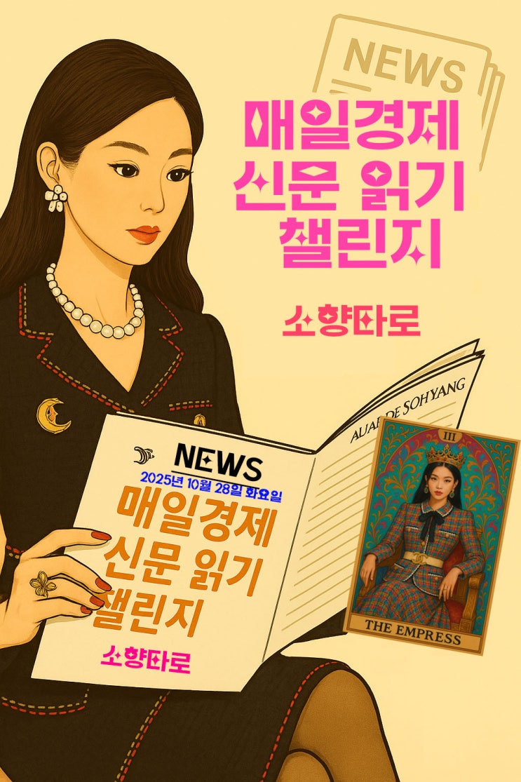 [경제] 매일경제신문읽기 챌린지 - 2025년 10월 28일 화요일