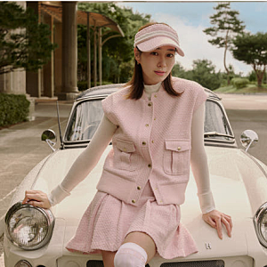 이민정 골프웨어 더 시에나 라이프 가을 신상 골프웨어