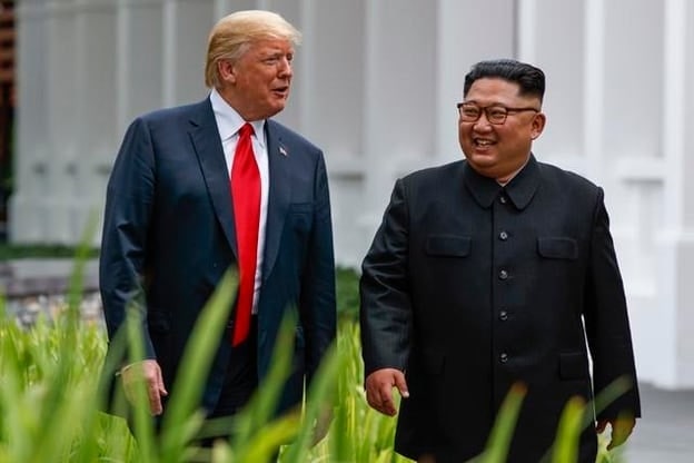<b>트럼프</b>, 북한은 뉴클리워 파워 <b>핵보유국</b>(<b>트럼프 김정은</b> 회담... 